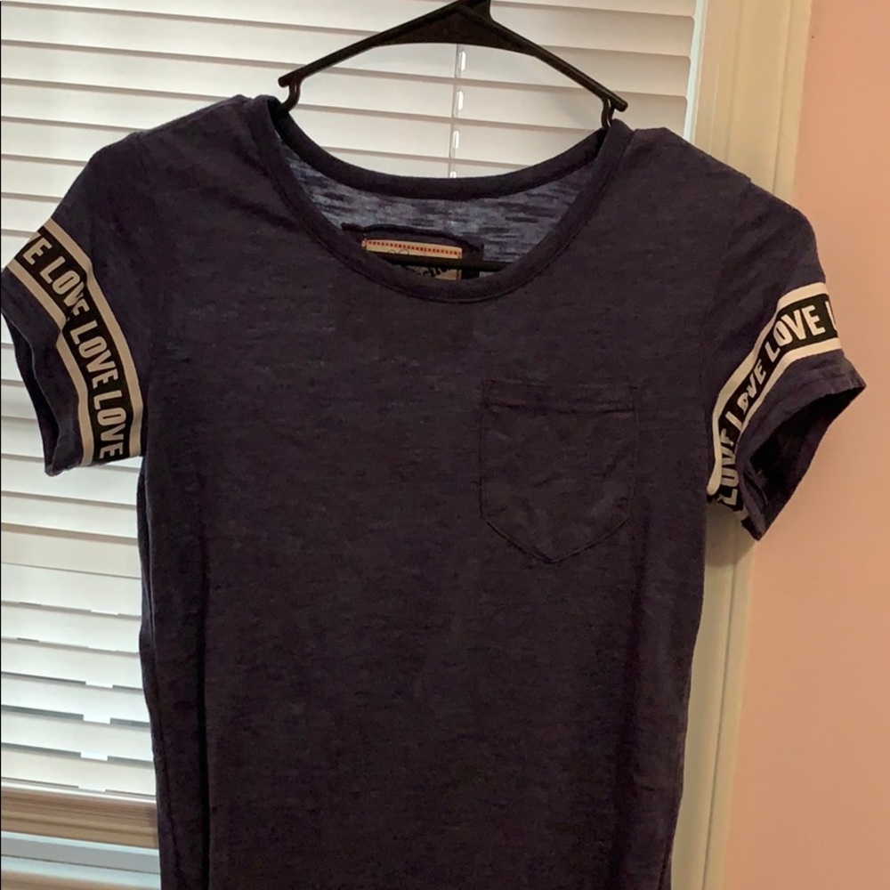 Summer blue shirt